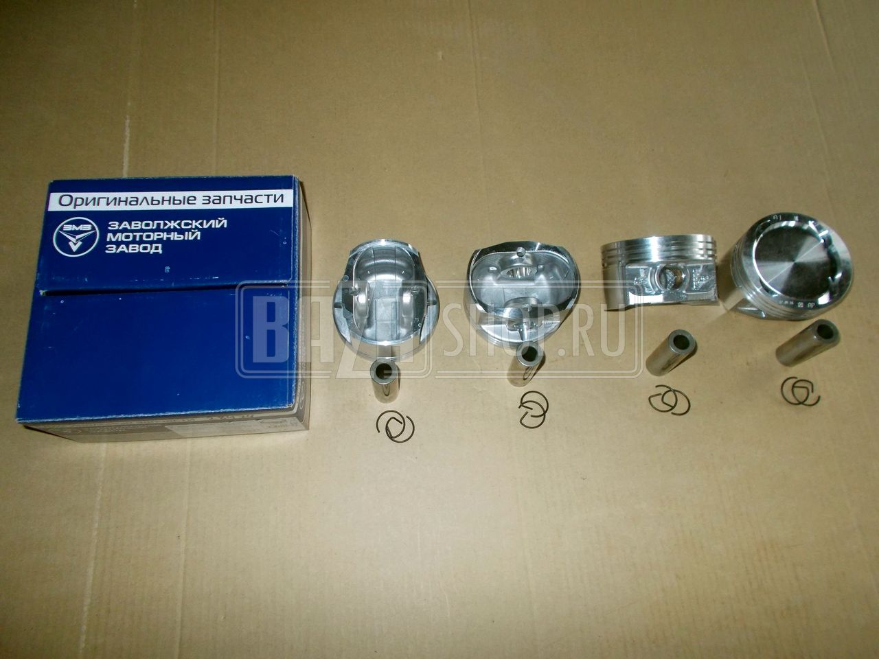 Группа поршневая дв.40904 95,5 Евро-3 УАЗ "ЗМЗ" с пальцами БЕЗ КОЛЕЦ (ГРУППА В/C) (в уп.) / 40904.1064014-63 (40904.1004014-10-03/-05; ГРУППА C/В) (927200/451452)